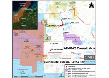 CNH aprueba modificación a los planes de exploración y perforación para Shell y Pemex