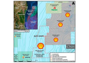 Shell perforará pozo Xuyi en aguas profundas del Golfo de México