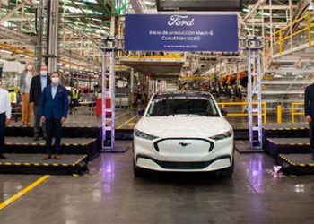 Inicia en México la producción del Mustang Mach-E, primer vehículo eléctrico de Ford