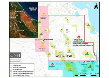 Pemex invertirá 21 millones de dólares en perforación de pozo Kuun-1Exp