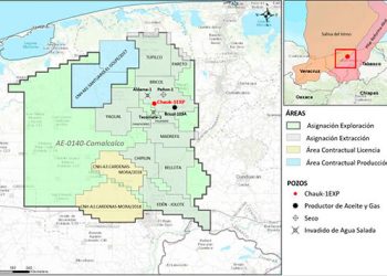 Pemex perforará Chauk-1Exp y mantiene su actividad en zonas terrestres
