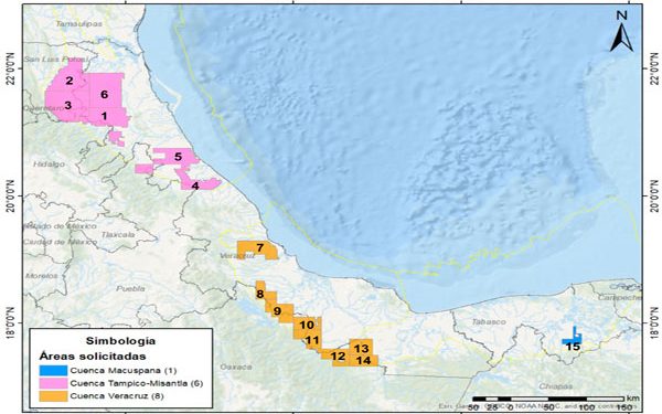 Sener pide otorgar 15 asignaciones a Pemex con recursos no convencionales
