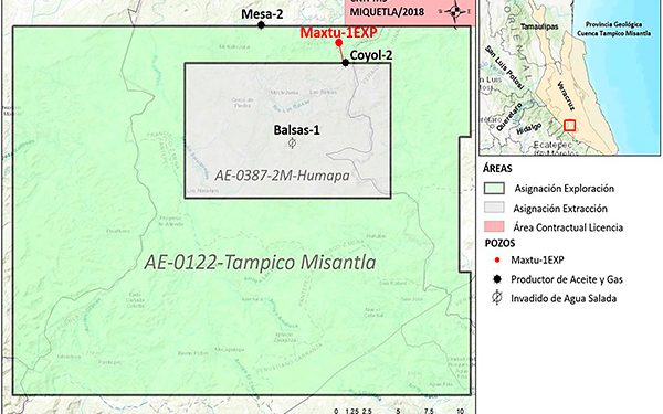 Pemex invertirá 15.5 MMUSD en perforación de pozo terrestre
