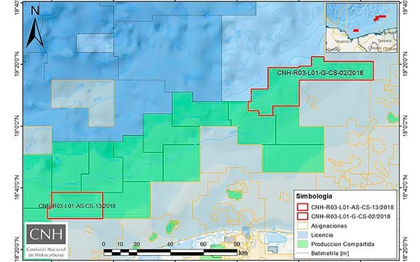 Pemex invertirá 10.5 millones de dólares en áreas contractuales de la ronda 3.1
