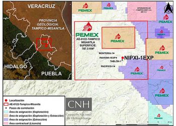 Pemex invertirá 12 Mmdd en perforación de Nipxi