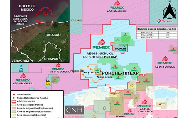 Pemex invertirá 81.6 millones de dólares en perforación de Pokche-101