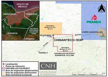 Operadora Bloque 13 invertirá 5 mdd en perforación de pozo Chinanteco