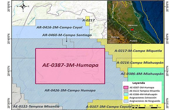Pemex reduce actividad exploratoria en la asignación Humapa