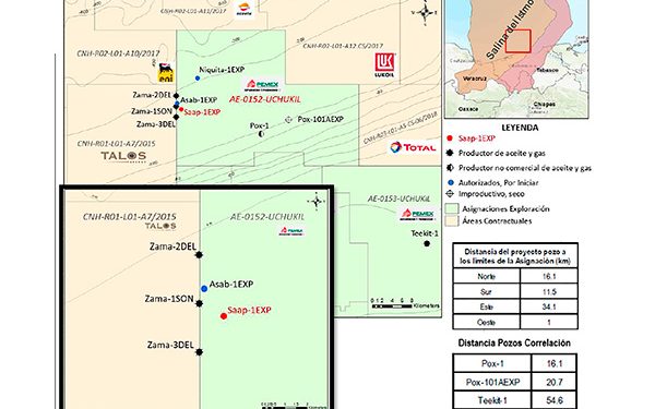 Perforación de pozo Saap costará 55 millones de dólares a Pemex