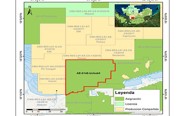 Pemex anuncia modificación en la asignación Uchukil