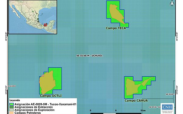 Modificación en Campo Octli costará 188 MMdD a Pemex