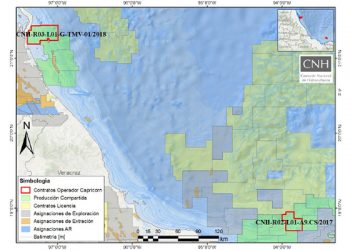 Capricorn Energy destina 6.8 MMdD a exploración en aguas someras del Golfo de México para 2021
