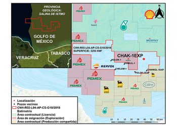 Repsol invertirá 60 MMdD en perforación de aguas profundas en el Golfo de México