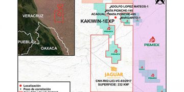Jaguar perforará el pozo terrestre Kakiwin en Veracruz