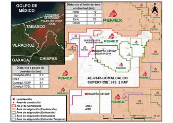 Pemex mantiene actividades de perforación terrestre con pozo Ocuapán