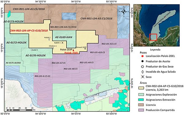 Repsol realizará perforación en aguas profundas del Golfo de México