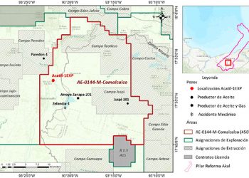 Perforación de pozo Acatil-1Exp costará 37 MMdD a Pemex Exploración y Producción