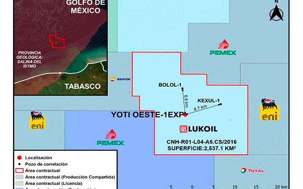 Lukoil Upstream perforará su primer pozo en área contractual de la ronda 2.1