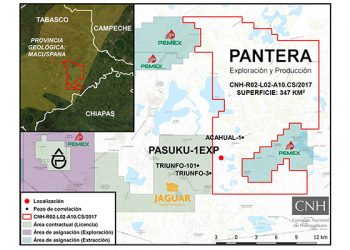 Perforación de pozo Pasuku costará 4.3 MMdD a Pantera E&P