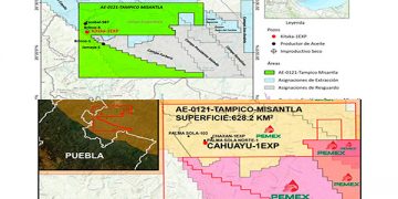 Pemex destina 21.5 MMdD para actividades de perforación en Tampico-Misantla