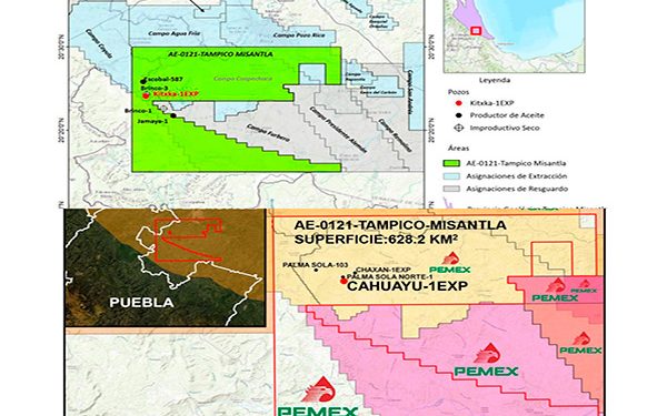 Pemex destina 21.5 MMdD para actividades de perforación en Tampico-Misantla
