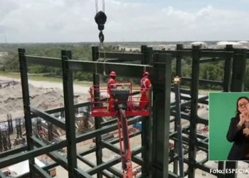 Así avanza la obra de la refinería de Dos Bocas en Tabasco, reporta Sener