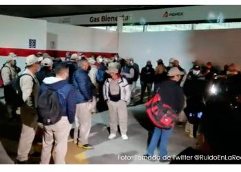 Trabajadores de Gas Bienestar protestan en CDMX por incumplimiento de contrato