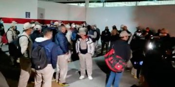 Trabajadores de Gas Bienestar protestan en CDMX por incumplimiento de contrato