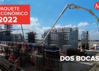 Plantean presupuesto de 45 mil mdp para obras de refinería de Dos Bocas en 2022