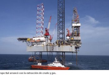 Grupo Bal arrancó con la extracción de crudo y gas