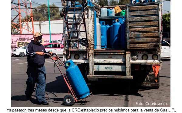Y vuelve a subir… costo del Gas LP se incrementa 0.4% por presiones internacionales