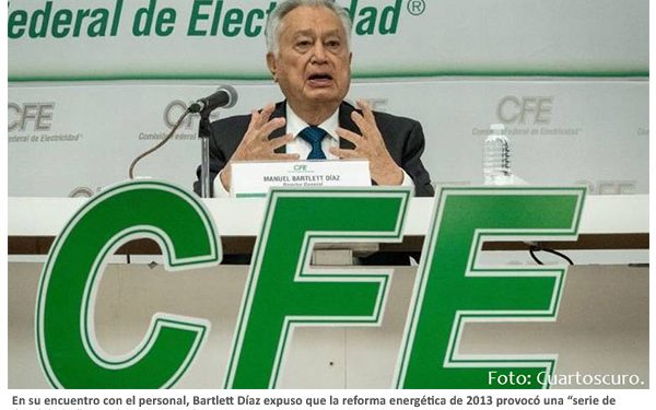 CRE sólo ha aprobado ocho permisos de generación eléctrica en 2021: Nahle