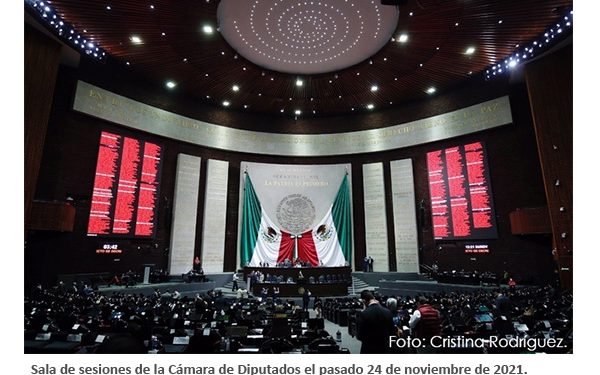 Calendario de parlamento abierto para reforma eléctrica la próxima semana