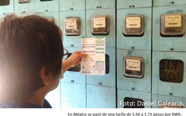 Generación eléctrica sube, tarifas no: CFE