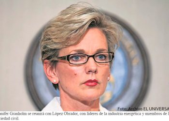 Secretaria de Energía de EU visita a AMLO