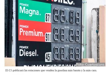 Las 5 gasolineras más baratas de la CDMX y las más caras