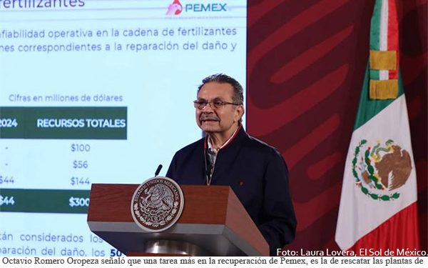 «Energía al servicio de la nación» si el Estado tiene el control: Bartlett