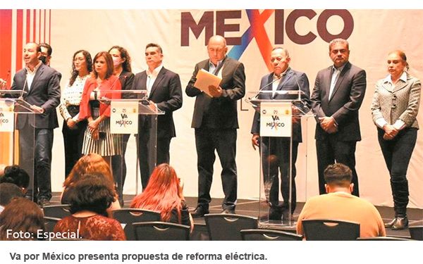 Oposición dice no a reforma eléctrica de AMLO; presentará contrapropuesta
