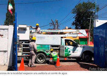 Adeudo de más de 33 millones de pesos deja sin luz ni agua a pobladores de Ayotla, Ixtapaluca