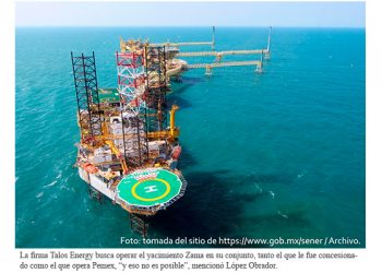 Consultas energéticas, vinculadas al conflicto Pemex-Talos: AMLO