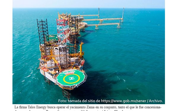 Consultas energéticas, vinculadas al conflicto Pemex-Talos: AMLO