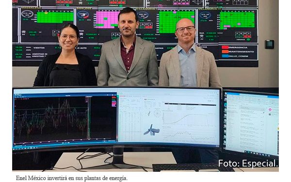 Enel México invirtió 1 millón de dólares para administrar sus 19 plantas de energía desde la CDMX