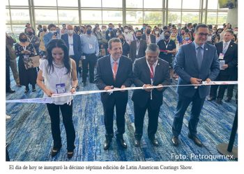 Regresa Latin American Coatings Show (LACS) al Centro Citibanamex