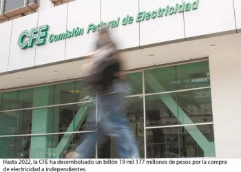 CFE negocia pagos de electricidad a IP para 2023