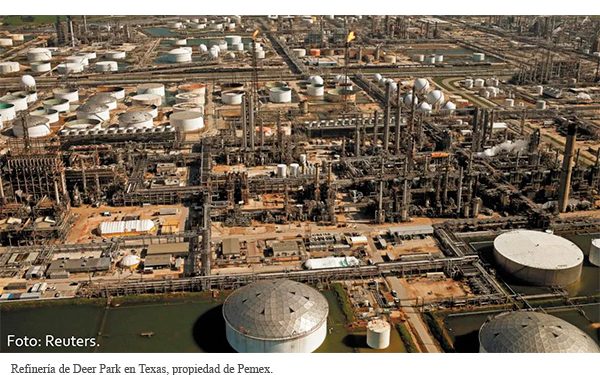 La refinería Deer Park de Pemex sufrió una filtración de datos personales