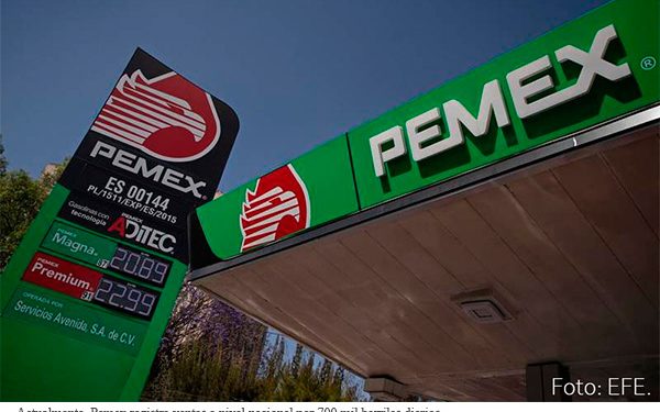 Pemex se recupera y alcanza el 87% de las ventas nacionales de gasolinas