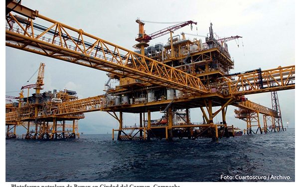 Uso de capacidad de proceso de crudo de Pemex fue de 50%