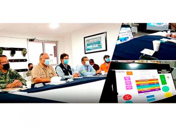 Para prever desgracias, efectúan simulacro de derrame de hidrocarburo en Tuxpan