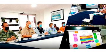 Para prever desgracias, efectúan simulacro de derrame de hidrocarburo en Tuxpan