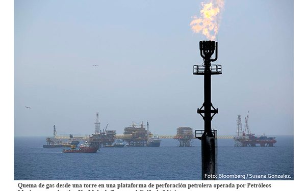 Pemex reduce quema de gas y emisiones contaminantes